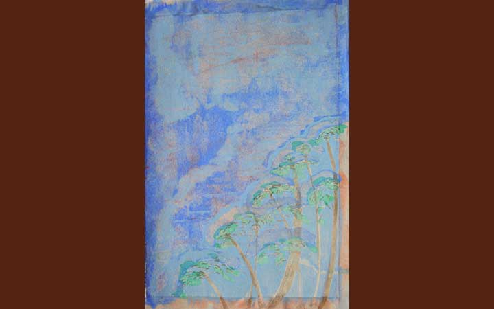 perugia III, pastel, gouache, ink, pencil, 15 x 22 cm